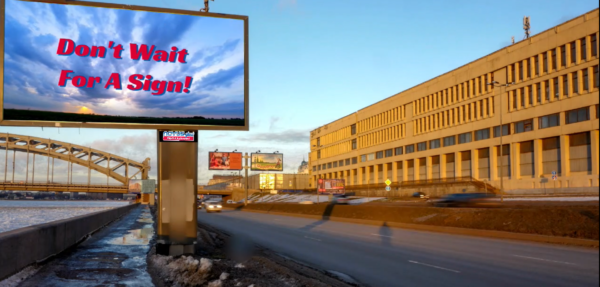 Image With A Billboard